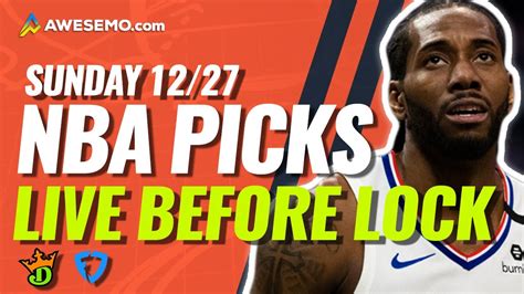 NBA FanDuel Picks & Optimal Daily Fantasy Lineups Tonight.